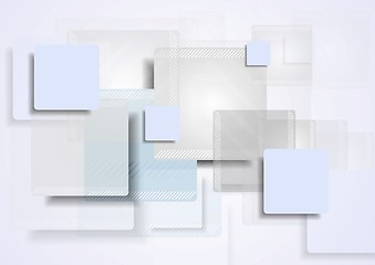 Image showing Tech corporate vector background