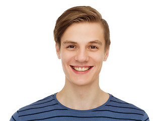 Image showing smiling teenage boy