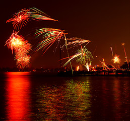 Image showing Toronto fireworks