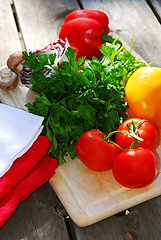 Image showing Fresh vegetables