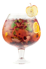 Image showing Berries and fruit cocktail