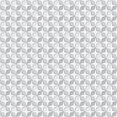 Image showing Vector monochrome background. Seamless pattern of figures