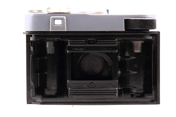 Image showing old photo camera isolated 