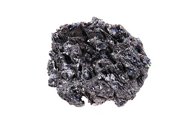 Image showing synthetic corundum mineral (look like meteor) 