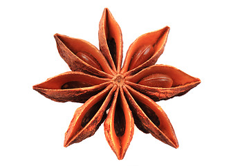 Image showing anise star (spice) isolated 