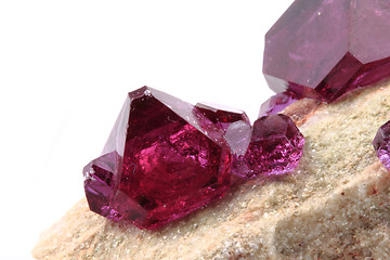 Image showing tschermikit (mineral look like amethyst)