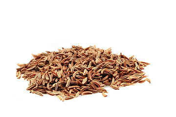 Image showing caraway spice isolated 