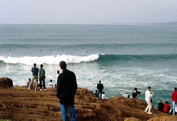 Image showing Surfing