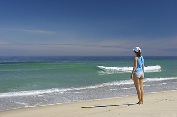 Image showing Feeling the breeze