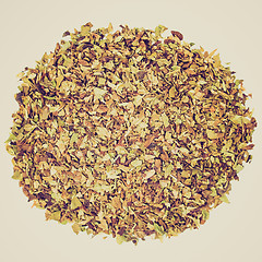 Image showing Retro look Oregano spice