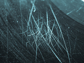 Image showing Scratched record