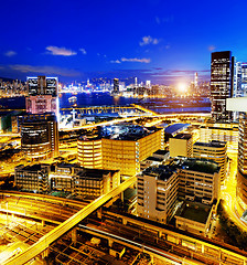 Image showing Hong Kong night