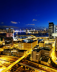 Image showing Hong Kong night