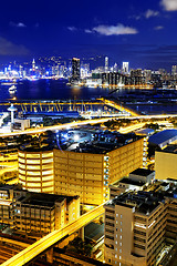 Image showing Hong Kong night