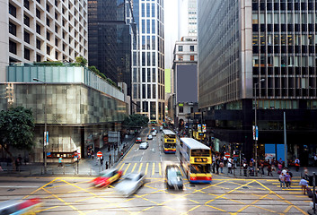 Image showing hong kong finance district