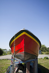 Image showing boat on land