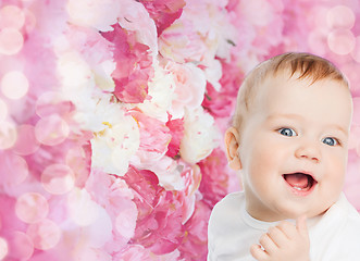 Image showing smiling little baby