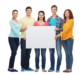 Image showing group of smiling teenagers