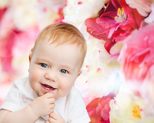 Image showing smiling little baby