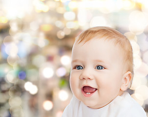 Image showing smiling little baby