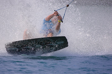 Image showing Wake boarder