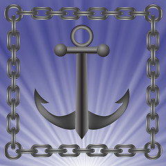 Image showing anchor icon