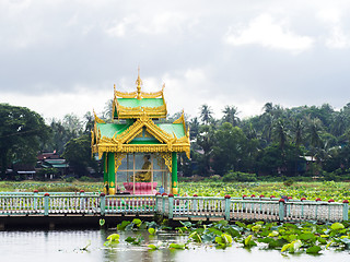 Image showing Buddhist shrine in Myeik, Myanmar