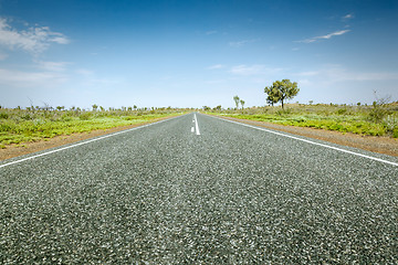 Image showing road to horizon