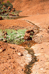 Image showing australia desert water