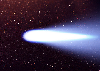 Image showing Comet Hale bopp in the night sky