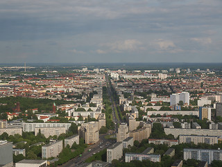 Image showing Berlin aerial view