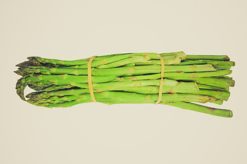 Image showing Retro look Asparagus