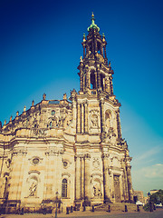 Image showing Dresden Hofkirche