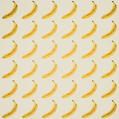 Image showing Retro look Banana background
