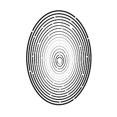 Image showing fingerprint