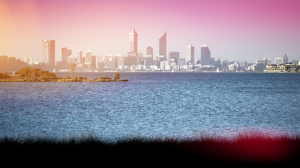Image showing Perth sunset