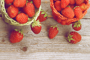 Image showing Forest Strawberries