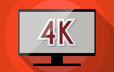 Image showing 4K