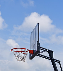 Image showing Basketball hoop