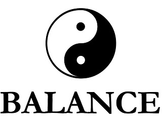 Image showing yin yang balance