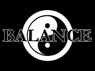 Image showing yin yang illustration series balance