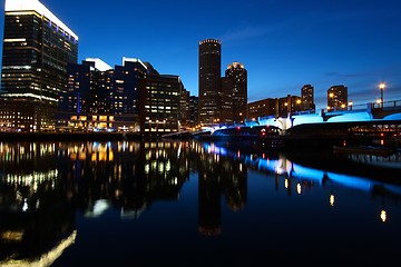 Image showing Boston night