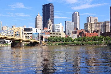 Image showing Pittsburgh skyline