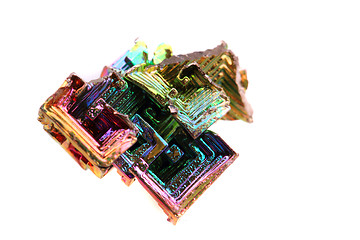 Image showing bismuth (rainbow metal quartz) 