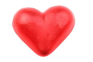 Image showing sweet candy red heart 