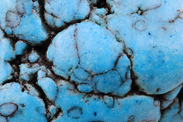 Image showing turquoise mineral texture 