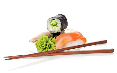 Image showing Sushi set