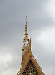Image showing Royal Palace detail  in Phnom Penh