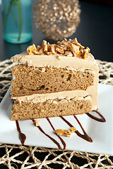 Image showing Almond Toffee Cake