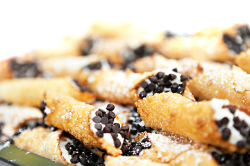 Image showing Fresh Cannolis